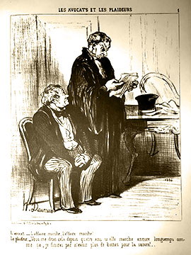 Daumier - L'affaire marche
